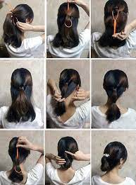 Diy Lovely Low Bun Hairstyle With Waterfall Braid Hair Styles Diy Hairstyles Hair Tutorial