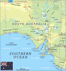 Quorn is the home of the flinders ranges council local government area. Map Of South Australia State Section In Australia Welt Atlas De