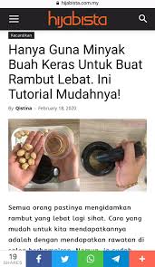Minyak rambut buah keras availability: Lespettua En Twitter Srs Terkejut Harini Boss Bagitahu Thread Minyak Buah Keras Ni Masuk Https T Co Mxp3hdqqde Gembira Sgt Sbb Dpt Sharing Knowledge And Petua Ni Dkt Orang Ramai Pia Doakan Setiap