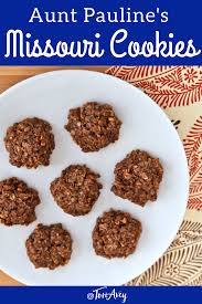 Aunt Pauline S Missouri Cookies Vintage Family Recipe For Easy No Bake Missouri Cookies With Oats Cocoa B Easy No Bake Cookies No Bake Cookies Easy Cookies