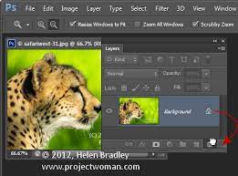 Instead of moving the photo frame, photoshop informs me that the layer is locked. 7 Cool Photoshop Layer Tricks