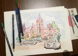 Lets Draw Like A Pro Dengan Pensil Warna Goldfaber Dari Faber Castell Dunia Biza