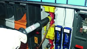 I would like to install low voltage wiring in a pvc conduit that already has 120 volt hot neutral & ground running thru it. Earthing And Short Circuiting Devices Partly Insulated For Low Voltage Cable Distribution Cabinets Dehn