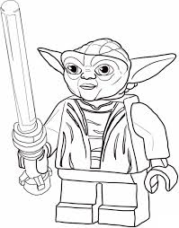 His favorite food is frogs and soup. Lego Yoda Coloring Page Free Printable Coloring Pages For Kids