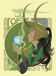 Today on variant, we're wrapping up villains month with a serious look at the history of the 'god of mischief' himself, loki! God Of Mischief By Jieyi On Deviantart Loki Art Nerd Art Art