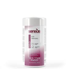 Baking soda, along with any soapy water is the best thing to remove the color from the skin. Skin Stain Remover Sens Us