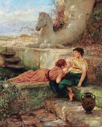 Henryk siemiradzki was born on october 24, 1843 in the. Henryk Siemiradzki Polish 1843 1902 The New Bracelet Kunst Kraska Retro Risunki Hudozhestvennaya Rospis