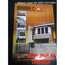 Jika ingin memilih pagar swing atau lipat, jangan menggunakan bahan baku pagar yang terllau berat. Buku Katalog Album Desain Tralis Canopy Pagar Besi Minimalis Desain Rumah Shopee Indonesia