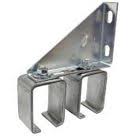 Support De Rail Double Pour Porte Coulissante Door Handles Home Decor Garage