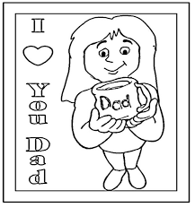 Sure, the holiday will temporarily boost sales of ties, electronics, golf equipment and power tools as families buy gifts for the man of the house. I Love You Dad Coloring Pages Coloring Home