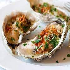 Summer Grilled Oyster Recipegrilled Oysters Oyster On The Half Shell With Garlic Butter Parsley And Paprika Oyster Recipes Grilled Oysters Seafood Recipes