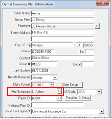 The Fee Schedule Is The Basis Of The Insurance Estimate Calculation Patients Can Be Assigned A Fee Schedule In Dental Insurance Dental Insurance Plans Dental