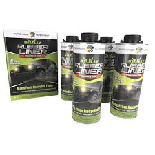 Environmentally Friendly Water Based Rubber Truck Bed Liner In River Green 4 Box Bu81004