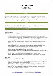 End your coaching cover letter with an offer. Job Coach Resume Samples Qwikresume