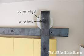 The corners and the area where the track borders the door jamb will require the most attention. Diy Barn Door Track Find It Make It Love It