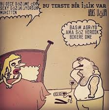 Karikatur Panosundaki Pin