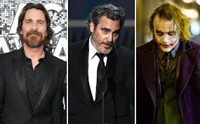 Christian bale reveals that he didn't quite 'nail it' as batman in the dark knight trilogy, partially because of heath ledger's amazing work. 2020 Sag Awards Joaquin Phoenix Asks Christian Bale To Suck Once Remembers His Favourite Actor Heath Ledger