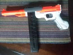 Will be used as the rack that will hold your arsenal. Working On Making A Mag Fed Sharpfire Need Ideas For Really Strong Springs Was Thinking Either The Worker 12kg Or Maybe A Cutdown 25n Nerf