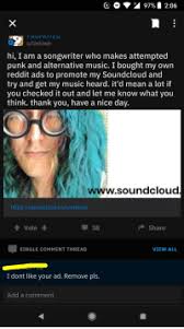 If you can't play the whole song in time, then record each section to a click track and then past it together. C 97 206 Uimbred Hi I Am A Songwriter Who Makes Attempted Punk And Alternative Music I Bought My Own Reddit Ads To Promote My Soundcloud And Try And Get My Music