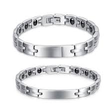 · together is a wonderful place to be. Couple Titanium Steel Magnetic Bio Energy Health Care Bracelet Ssj B14