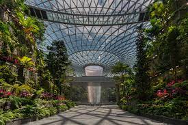 From the outside, the jewel looks significantly smaller than it actually is and it's hard to imagine just how much entertainment is packed into this building. Jewel Changi Airport Safdie Architects Archdaily