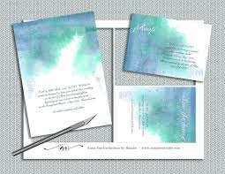 Printable Watercolor Wedding Invitation Template Diy Painted Blue Aqua Teal Nrdiy 23120 Watercolor Wedding Invitations Watercolor Invitations Diy Wedding Invitations Templates