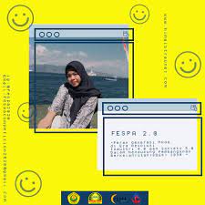 Kemudian, simpan file dalam format.png untuk mempertahankan background transparan tersebut. Design Twibbon Lucu Lucu