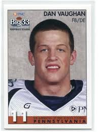 DAN VAUGHAN 2008 Big 33 High School card SYRACUSE ORANGE