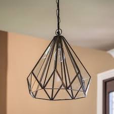 Milford 1 Light Single Geometric Pendant In 2020 Traditional Pendant Lighting Geometric Pendant Light Pendant Light