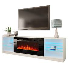 Ameriwood home carver electric fireplace tv added features: Boston 01 Electric Fireplace 79 Tv Stand Meble Furniture