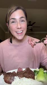 Mark made steak for our anniversary dinner! We have been married for 4  years now! #steak #steakdinner #foodies #foodtiktok #foodontiktok #foodtok  #mukbang #mukbanger #dinner