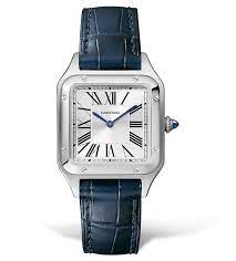 Cartier santos de cartier large model auto steel mens strap watch date wssa0039. Santos De Cartier