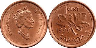 1 cent elizabeth ii 3rd portrait canada numista