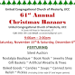 61st Annual UCC Westerly Christmas Bazaars event image