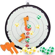 Or you can see how long you can fend off a zombie apocalypse in survival mode! Amazon Com Magicwe Foam Axe Throwing Game Set For Kids Children S Day Gift With 2 Foam Axes 6 Hook And Loop Sticky Balls Safe Dart Board Games Toy To Play For Childs Competition