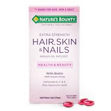 Discover the ideal hair vitamins solution to keep your hair long and healthy. Nature S Bounty Hair Skin And Nail Vitamins With Biotin Softgels 150 Ct Walmart Com Walmart Com