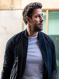 Jack Ryan Season 2 Jacket Right Jackets Black Bomber Jacket Bomber Jacket Black Leather Bomber Jacket