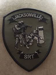 Jacksonville Pd Srt Police Patches Police Badge Police Force