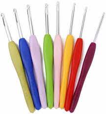 Maybe you would like to learn more about one of these? Xeekart Crochet Hooks Aluminium Sewing Needles Soft Handles Knit Weave Craft Yarn Sewing Tools 1 Set 8 Pcs Crochet Hooks Needles Knitting Yarn Craft Kit Knitting Needle Crochet Hooks Aluminium Sewing