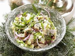 Heringssalat Mit Apfel Und Gurke Rezept Heringssalat Salat Rezepte
