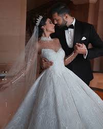 Said Mhamad On Instagram Endless Romance Hussam Amani Wedding Day Dress Sadekmajedofficial Wedding Dresses Queen Wedding Dress Bridal Wedding Dresses
