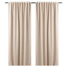 Bollolvon 2 Curtain Scarves Black Beige Ikea Ikea Ikea Store Block Out Curtains