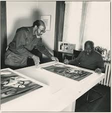 Strongmen: Jacob Lawrence and Lou Stovall