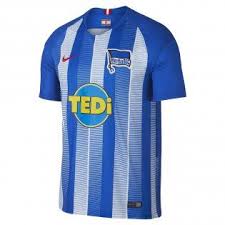 Football Shirts Football Kit And Football Strip Uksoccershop Com 2018 2019 Hertha Berlin Home Nike Football Shirt 9189 Home T Shirts Shirts Football Shirts