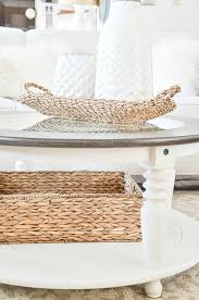 Wondering which coffee table size will fit best in your living room? Choosing The Perfect Round Coffee Table Stonegable