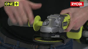Meuleuse D Angle Brushless Sans Fil R18ag7 One Ryobi Youtube