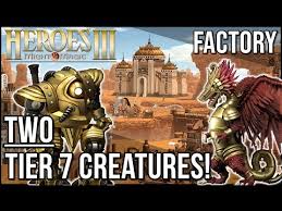 Heroes Of Might And Magic 3 Horn Of The Abyss Factory Factory Town Will Have Two Tier 7 Creatures Heroes 3 Horn Of The Abyss Mod News Youtube