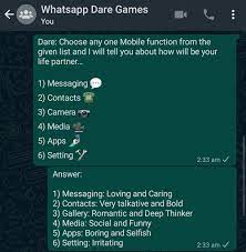 Check spelling or type a new query. Whatsapp Dare Games 2021 Play Truth Or Dare Online