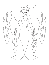 Mermaid printable free coloring pages are a fun way for kids of all ages to develop creativity, focus, motor skills and color recognition. Free Printable Mermaid Coloring Pages Parents