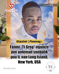 📌Seremoni sa a te fèt, jodi samdi 13 avril 2024 la, nan lokal Mirelle's  Restaurant, zòn Wesbury, Long Island (NY)🇺🇸 an prezans fanmi, zanmi ak  pwòch defen an. Chèf gang Delmas 95